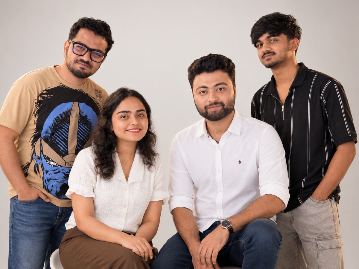 The SpeakingLab team: Razi, Anjali, Ashutosh and Abhinash